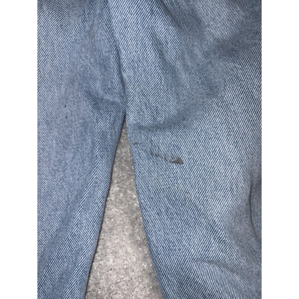 Abercrombie & Fitch The Barrel Jean Mid Rise Women's Size 28 Reg *spot On Leg - Picture 3 of 11